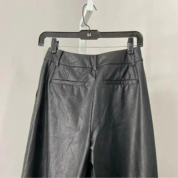 NWT Commando Faux Leather Wide Leg Trouser size XS - Picture 11 of 14